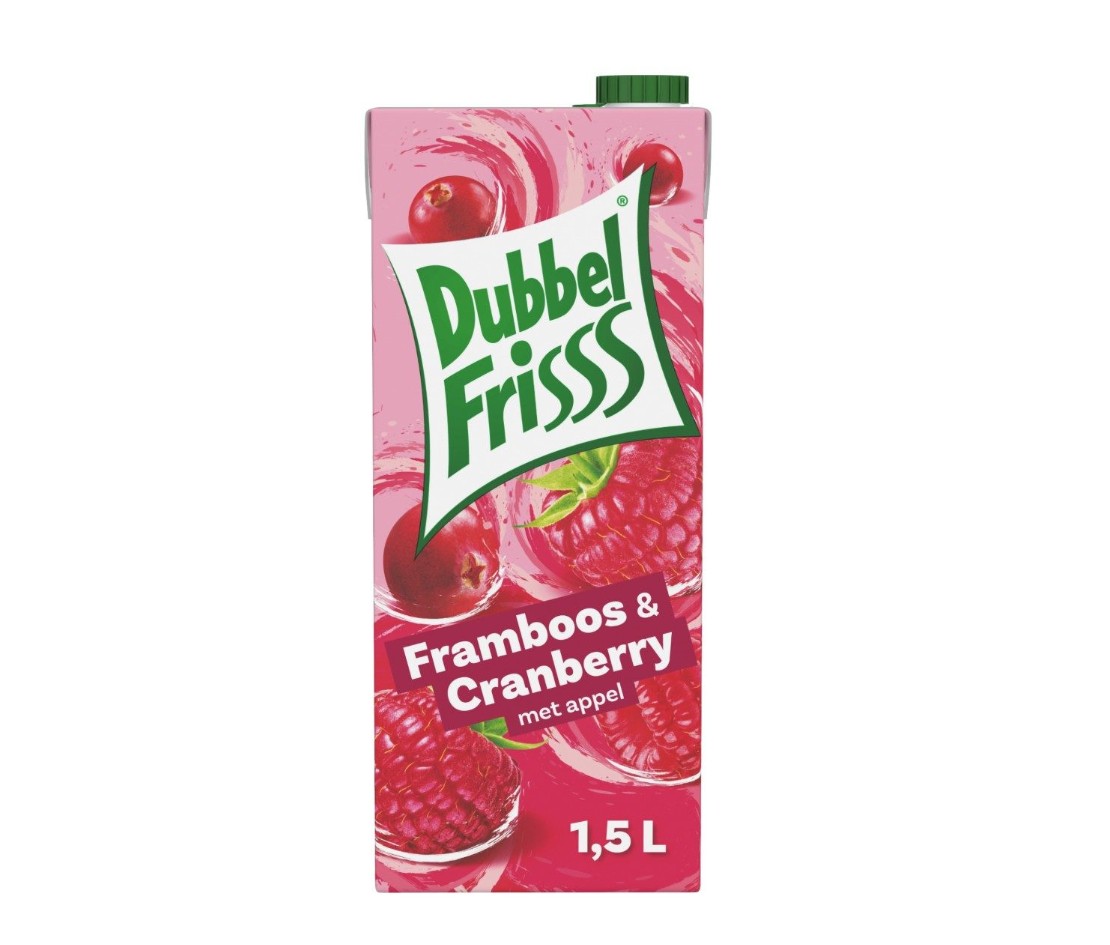Dubbelfrisss Framboos/Cranberry 8X1,5LT